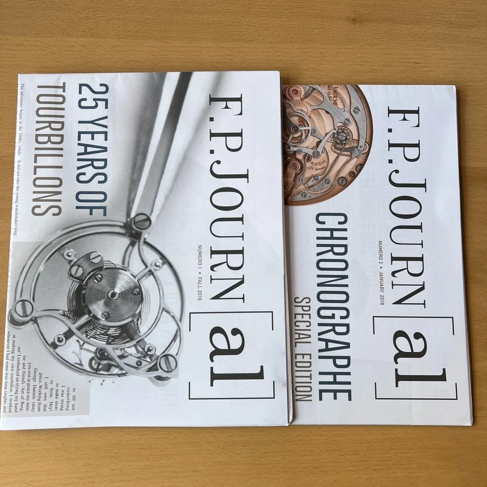 Brand New Blackbird Watch Catalog Manual Volume 4 Spring 2021 and Two Newspapers